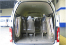 15 Seater Van Back Interior View